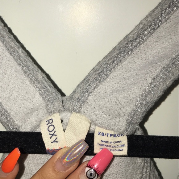 Roxy Gray Tank Top - Picture 3 of 5